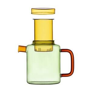 Maho Sensory Glass Chá Pot - At The Park